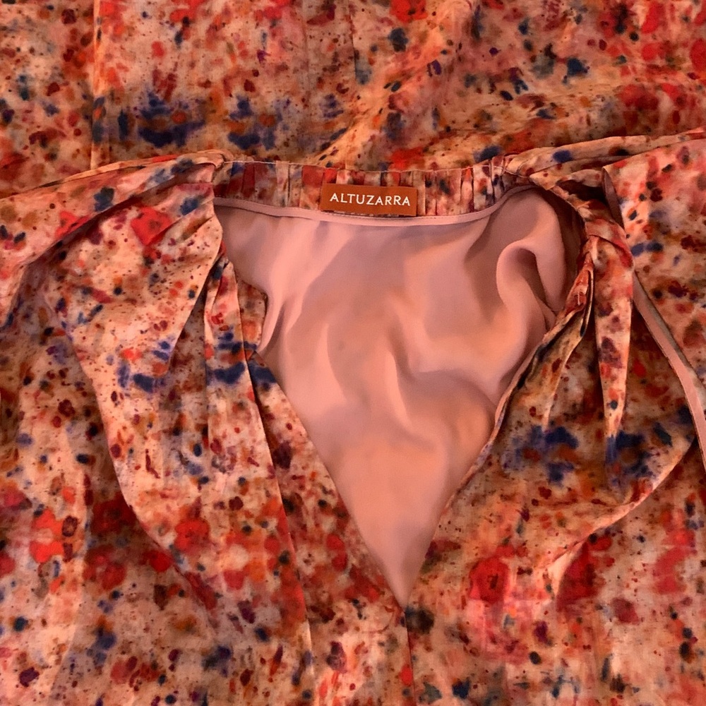 Altuzarra Artistic Print Blouse